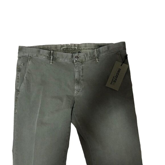 Incotex Slowear Slacks Stretch Cotton Tight Fit Trousers Chino Pants Size 40 NWT - Picture 2 of 10